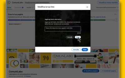 Perché inserire un testo alternativo alle nostre immagini sui Social